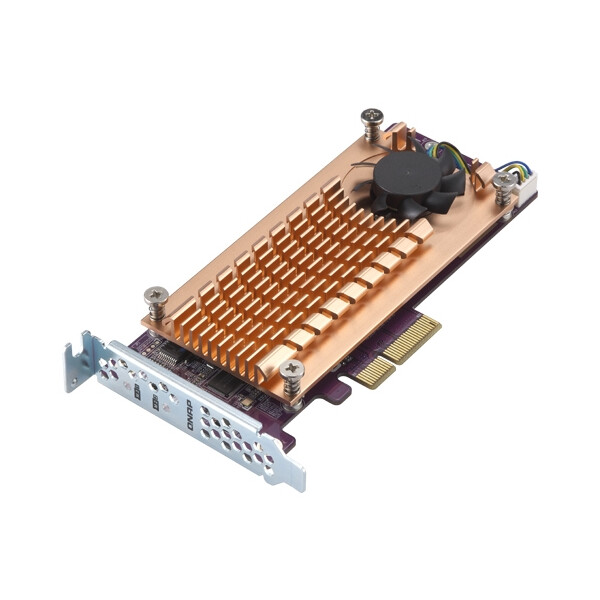 QNAP QM2-2S-220A, PCIe, M.2, PCIe 2.0, Gold, M.2 22110/2280