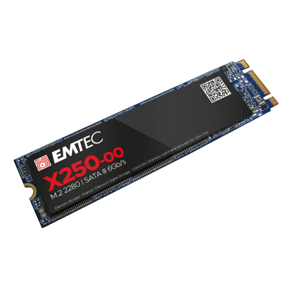 EMTEC X250, 2 TB, M.2, 520 MB/s, 6 Gbit/s