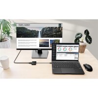 ASUS USB-C Mini Dock - Kabelgebunden - USB 3.2 Gen 2 (3.1 Gen 2) Type-C - 100 W - Schwarz - 10 Gbit/s - 4K Ultra HD