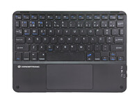 Conceptronic Wireless Tastatur Layout portug. 10" schwarz - Tastatur - QWERTY