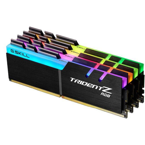 G.Skill Trident Z RGB (For AMD) F4-3200C16Q-32GTZRX, 32 GB, 4 x 8 GB, DDR4, 3200 MHz, 288-pin DIMM