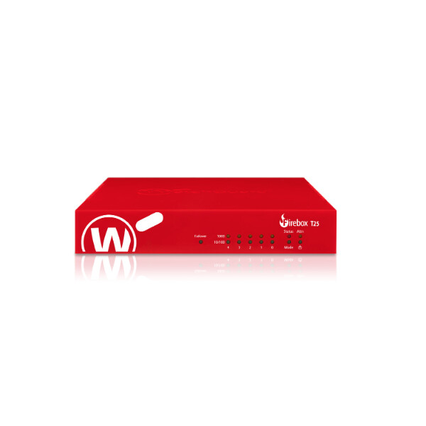 WatchGuard Firebox T25-W, 3,14 Gbit/s, 900 Gbit/s, 300 Mbit/s, 1020 Gbit/s, 525 Mbit/s, 1101388 h