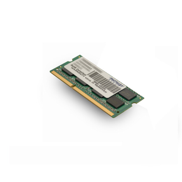 PATRIOT Memory Signature Line PSD34G16002S - 4 GB - 1 x 4 GB - DDR3 - 1600 MHz - 204-pin SO-DIMM