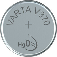 Varta 370 - Silberoxid-Knopfzelle V 370 - Batterie - 1,55 V