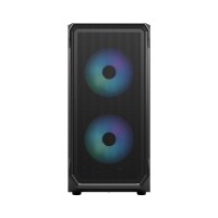 Fractal Design Focus 2 - PC - Schwarz - ATX - micro ATX -...