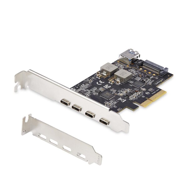 StarTech.com 5-Port USB PCIe Card 3.2 PCI Express Card with 4x USB-... - USB-Controller - PCI-Express