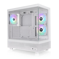 Thermaltake View 270 Plus TG ARGB Snow White - Tower - ATX