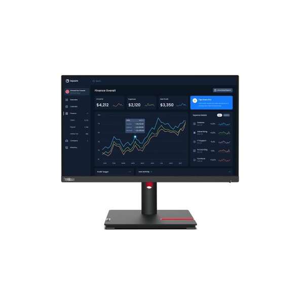 Lenovo ThinkVision T22 54,6 cm/ 54,6 cm/21,5" Flachbildschirm (TFT/LCD) - 1.920x1.080 IPS