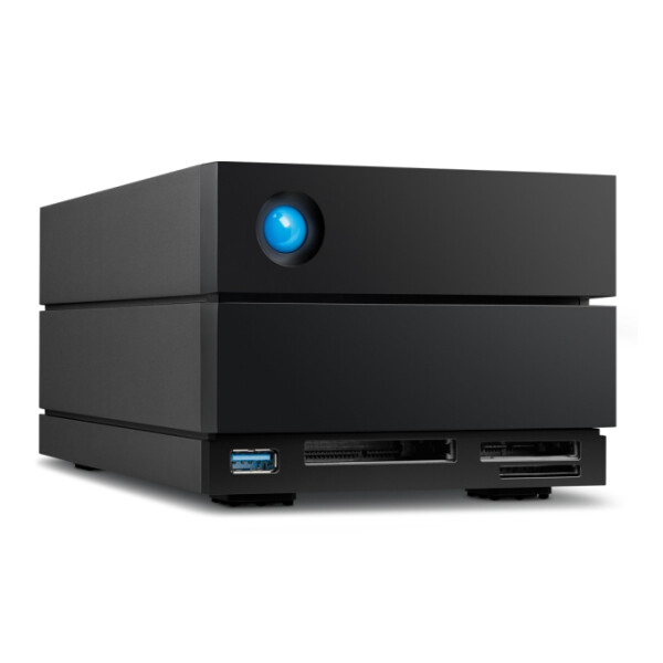 LaCie 2BIG DOCK, 40 TB, 3,86 kg, Desktop, Schwarz