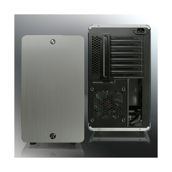 RAIJINTEK Thetis Classic, Midi Tower, PC, Silber, ATX, micro ATX, Mini-ATX, Aluminium, 17 cm