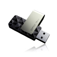 Silicon Power Blaze B30 128GB - 128 GB - USB Typ-A - 3.2 Gen 1 (3.1 Gen 1) - Drehring - 14,8 g - Schwarz
