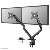 Neomounts FPMA-D650DBLACK Monitorarm 17-27" - Schraubenfeder - Klemme/Durchführung - 43,2 cm (17") - 68,6 cm (27") - 100 x 100 mm - Höhenverstellung - Schwarz