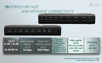 i-tec USB-C Dual Display Docking Station