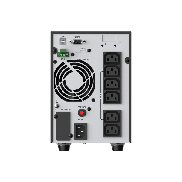 Conceptronic ZEUS52E2K 2000VA 1800W Online Tower USV, IEC, Doppelwandler (Online), 2 kVA, 1800 W, Sine, 220 V, 240 V