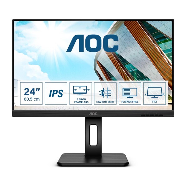 AOC P2 Q24P2Q 23.8" - Flachbildschirm (TFT/LCD) - 60,5 cm
