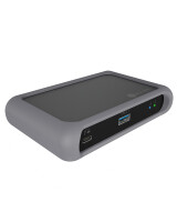 ICY BOX IB-HUB801-TB4 - Thunderbolt 4 - Thunderbolt 4 - USB 3.2 Gen 2 (3.1 Gen 2) Type-A - 40000 Mbit/s - 60 Hz - 3840 x 2160 - 7680 x 4320 - Anthrazit - Schwarz
