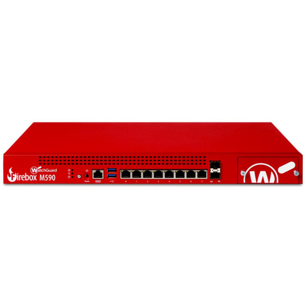 WatchGuard Firebox M590, 3,3 Gbit/s, 20 Gbit/s, 2200 Mbit/s, 6,84 Gbit/s, 4600 Mbit/s, 5 Gbit/s