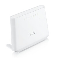 ZyXEL DX3301-T0 - Wi-Fi 6 (802.11ax) - Dual-Band (2,4 GHz/5 GHz) - Eingebauter Ethernet-Anschluss - ADSL - Weiß - Tabletop-Router