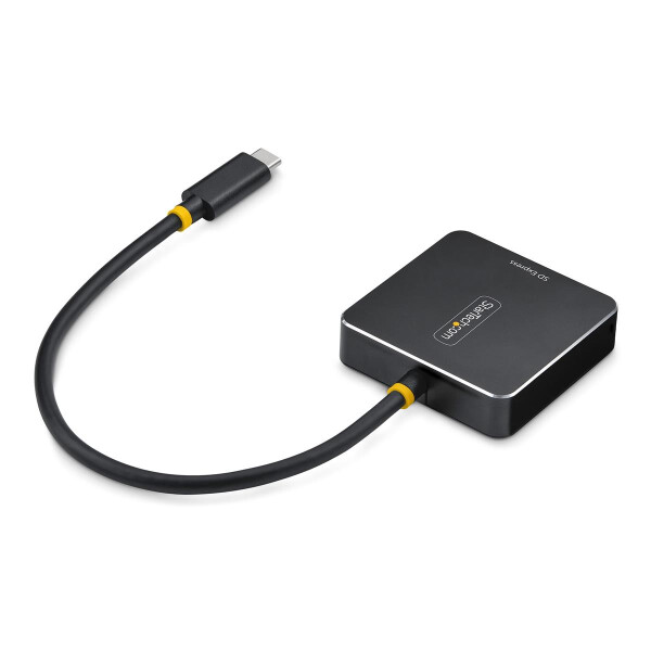 StarTech.com SD Express USB-C Kartenleser, Mobiler 10Gbps USB C Speicherkartenleser, Secure Digital 7.1 Externer Kartenlesegerät, SDHC/SDXC Kompatibel, Funktioniert mit Jedem Betriebssystem, MMC, SD, SDHC, SDXC, Schwarz, 10000 Mbit/s, Aluminium, Kunststof