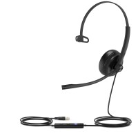 Yealink UH34 Mono Teams Headset - Kabelgebunden - Büro/Callcenter - 20 - 20000 Hz - 88 g - Kopfhörer - Schwarz