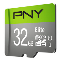 PNY Elite - 32 GB - MicroSDHC - Klasse 10 - Class 1 (U1)...