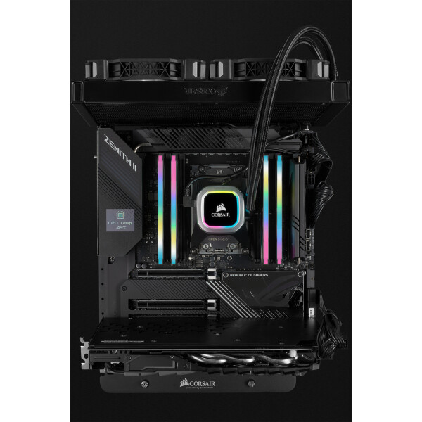 Corsair Vengeance RGB Pro CMH64GX4M4D3600C18, 64 GB, 4 x 16 GB, DDR4, 3600 MHz, 288-pin DIMM