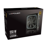 LC-Power LC6550M V2.31, 550 W, 110 - 240 V, 47 - 60 Hz, 8...