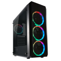 LC-Power Gaming 703B - Quad-Luxx, Midi Tower, PC,...