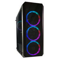 LC-Power Gaming 703B - Quad-Luxx, Midi Tower, PC,...