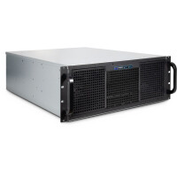 Inter-Tech 4U 40255, Rack, Server, Schwarz, Grau, ATX,...