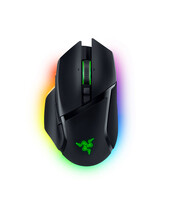 Razer Basilisk V3 Pro - rechts - Optisch - RF Wireless + Bluetooth + USB Type-C - 30000 DPI - Schwarz