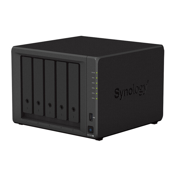 Synology DiskStation DS1522+, NAS, Tower, AMD Embedded R-Series SoC, R1600, 8 GB, DDR4