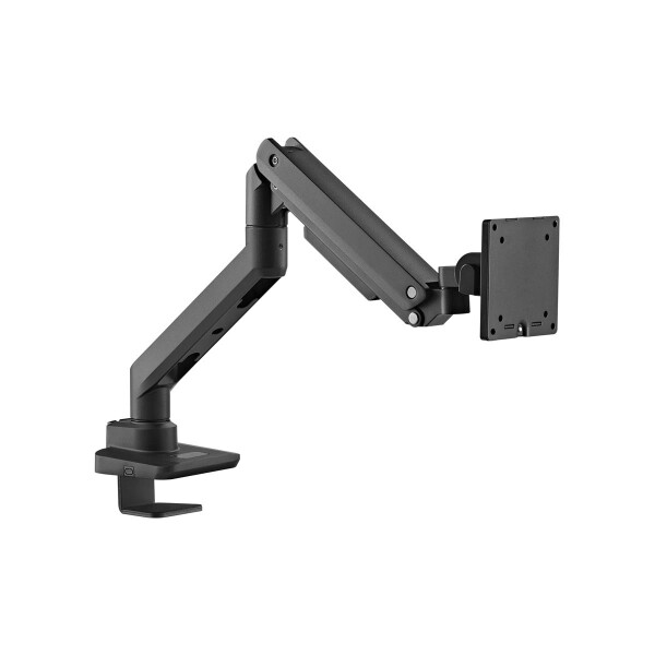 Equip 17"-49" Schwerlast-Monitor-Schreibtischhalterung, Schwarz, Klemme/Durchführung, 20 kg, 43,2 cm (17"), 124,5 cm (49"), 100 x 100 mm, Schwarz