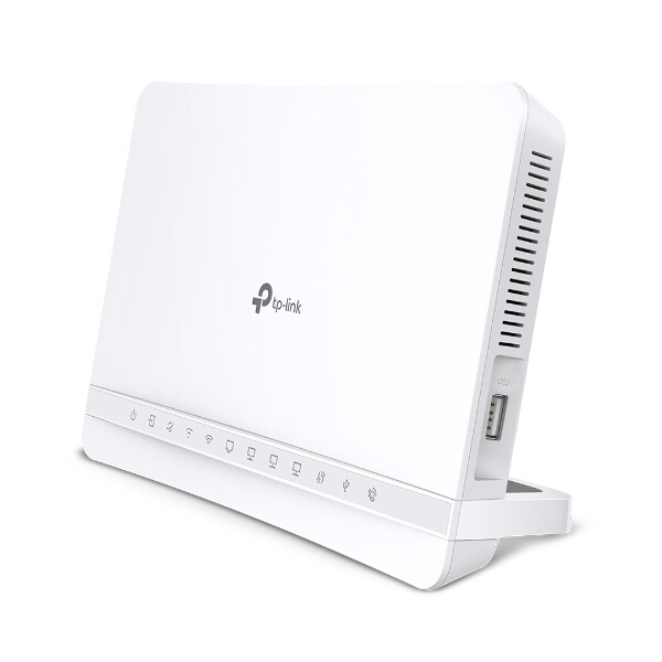 TP-LINK Wi-Fi 6 Internet Box 4, Wi-Fi 6 (802.11ax), Dual-Band (2,4 GHz/5 GHz), Eingebauter Ethernet-Anschluss, ADSL, Weiß, Tabletop-Router