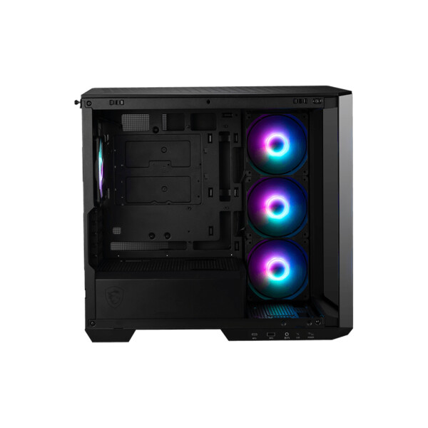 MSI MAG PANO M100R PZ, Micro Tower, PC, Schwarz, ITX, micro ATX, Gaming, Multi