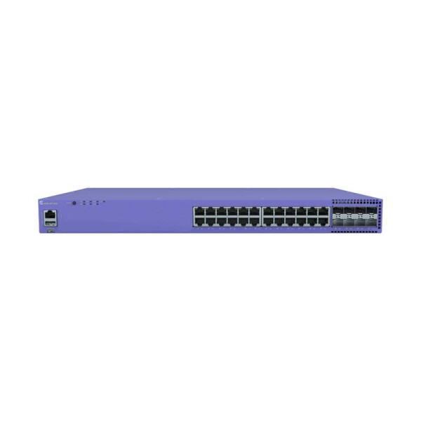 Extreme Networks 5320-24T-8XE, Managed, L2/L3, Gigabit Ethernet (10/100/1000), Vollduplex, Rack-Einbau, 1U