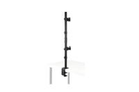 Kensington Vertikaler Dual Monitorarm, Klemme, 9 kg, 33 cm (13 Zoll), 81,3 cm (32 Zoll), 100 x 100 mm, Schwarz