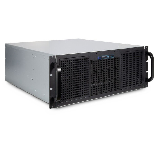 Inter-Tech 4U 40248 - Rack - Server - Schwarz - Grau - ATX - micro ATX - Mini-ITX - SSI CEB - Stahl - Alarm - HDD - Netzwerk - Leistung