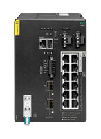 HPE Networking CX 4100i 12p 1GbE 8p Class4 PoE and 4p Class6 PoE 2p SFP+ DIN Mount Switch - Managed - L2 - Gigabit Ethernet (10/100/1000) - Power over Ethernet (PoE) - Rack-Einbau - 4U