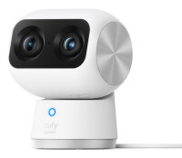Anker Innovations Eufy Indoor Cam S350 - IP-Sicherheitskamera - Drinnen - Kabellos - Tisch/Bank - Schwarz - Weiß - Glühbirne