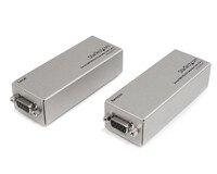 StarTech.com Serieller DB9 RS232-Extender über Cat5 - Bis zu 1000 Meter - VGA - Seriell - RS-232 - Silber - Gleichstrom - 0 - 70 °C