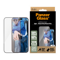 PanzerGlass Displayschutz iPhone 16 Plus| 15| Ultra-Wide Fit