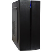 Inter-Tech B-48 - Midi Tower - PC - Schwarz - ATX - micro...
