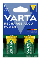 Varta Recharge Accu Power C Blister 2 Baby -Akku Alkali-Mangan 2 - Akku - Baby (C)