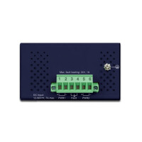 Planet IGS-614HPT - Unmanaged - Gigabit Ethernet (10/100/1000) - Power over Ethernet (PoE) - Wandmontage