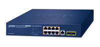 Planet GS-4210-8UP2S IPv6/IPv4 /1000T 802.3bt 95W PoE+ - Switch - 0,1 Gbps