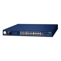 Planet PoE+ Managed Switch w/LCD Screen GS-6311-24P -...