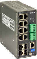 Barox RY-804GBTME - Managed - L2/L3 - Gigabit Ethernet (10/100/1000) - Vollduplex
