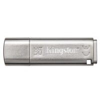 Kingston IronKey 256GB Locker Plus 50 AES Encryption - 256 GB - USB Typ-A - 3.2 Gen 1 (3.1 Gen 1) - 145 MB/s - Kappe - Silber