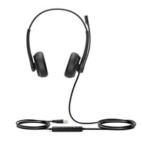 Yealink UH34 Dual UC Headset - Kabelgebunden - Büro/Callcenter - 20 - 20000 Hz - 118 g - Kopfhörer - Schwarz